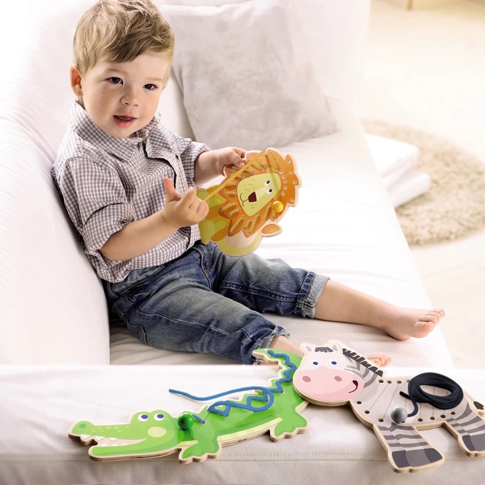 HABA Zoo Friends Threading Activity